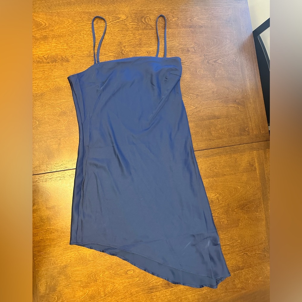 Forever 21 Blue Asymmetrical Dress